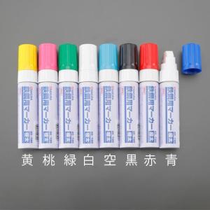 【SALE価格】エスコ (ESCO)  EA765MV-824 [白/極太] 油性ペイントマーカー(鉄鋼用/10本) EA765MV-824｜orangetool