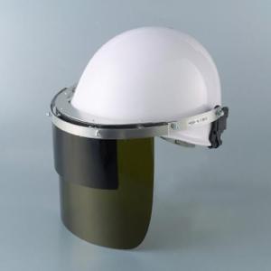 エスコ (ESCO)  EA800KA-13 #3/8/10 ヘルメット取付型溶接面(二重レンズ/ミゾ無 EA800KA-13｜orangetool