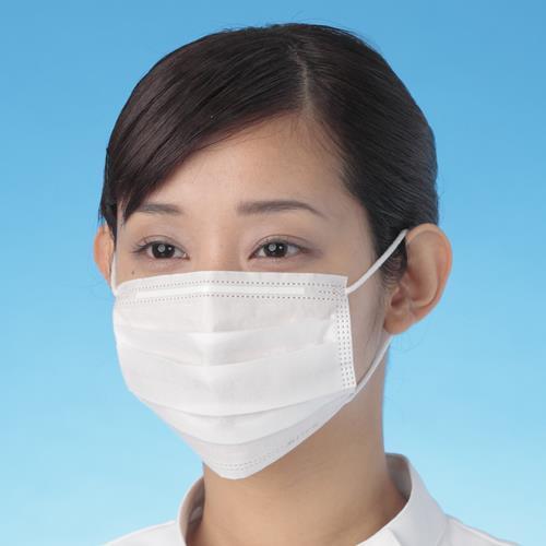 【SALE価格】エスコ (ESCO)  EA800MH-12A マスク(使い捨て・小さめサイズ/50...