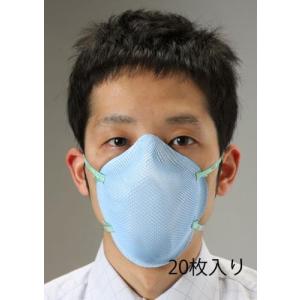 エスコ (ESCO)  EA800MJ-25 [N 95] マスク(ヘルスケア用ラテックスフリー/20枚) EA800MJ-25｜orangetool