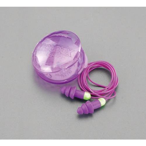 【SALE価格】エスコ (ESCO)  EA800VM-14 耳栓(コード付・ケース付) EA800...