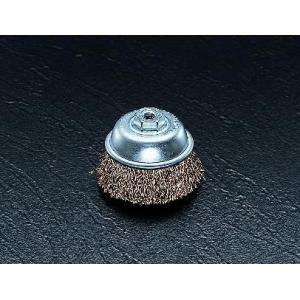 エスコ (ESCO)  EA809-2 φ75mm/M10x1.5 ワイヤーブラシ(カップ型) EA809-2｜orangetool