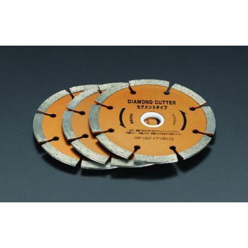 エスコ (ESCO)  EA809-26 φ105x2.0x(15)20mm ダイヤモンドカッター(...