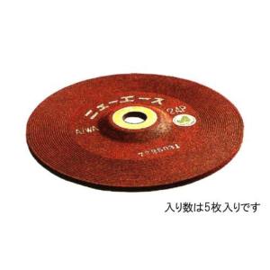 エスコ (ESCO)  EA809Y-124 100x6mm/WA24P オフセット型砥石(5枚) EA809Y-124｜orangetool