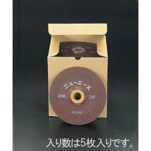 【SALE価格】エスコ (ESCO)  EA809YA-136 180x6mm/WA36P オフセット型砥石(5枚) EA809YA-136｜orangetool