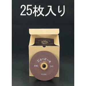 エスコ (ESCO)  EA809YA-24 180x6mm/WA24P オフセット型砥石(25枚) EA809YA-24｜orangetool