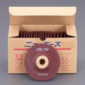 エスコ (ESCO)  EA809YE-24 100x4mm/WA24P オフセット型砥石(25枚) EA809YE-24｜orangetool