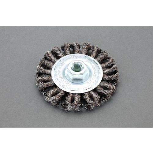 【SALE価格】エスコ (ESCO)  EA809YG-12 102mm/M10 ワイヤーホイール(...