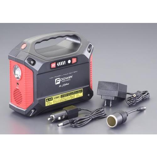 【SALE価格】エスコ (ESCO)  EA812HF-4 AC100V・DC12V・USB ポータ...