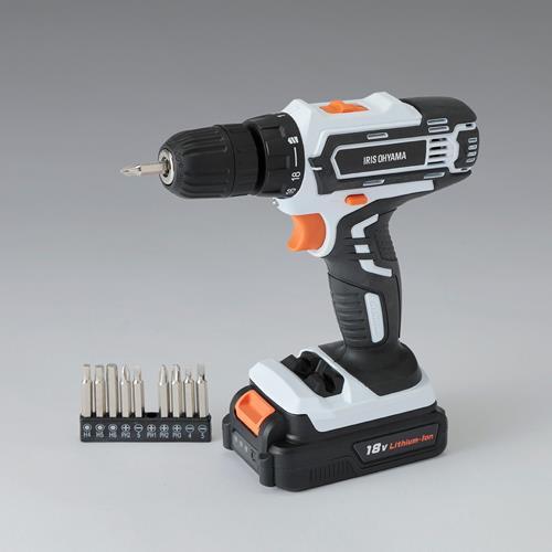 エスコ (ESCO)  EA813ZA-21 DC18V ドライバードリル(充電式) EA813ZA...