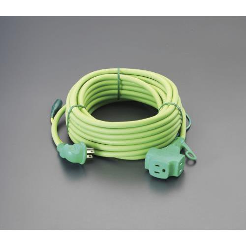 【SALE価格】エスコ (ESCO)  EA815G-9 AC125V/15A/ 10 m 延長コー...