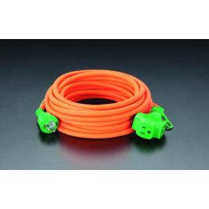 【SALE価格】エスコ (ESCO)  EA815GA-13 AC125V/15A/ 10 m 延長コード(アース付/橙) EA815GA-13｜orangetool