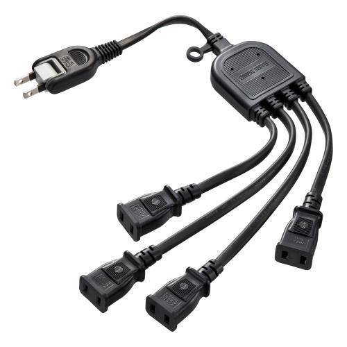 【SALE価格】エスコ (ESCO)  EA815GA-88 AC125V/15Ax0.5m 分配コ...