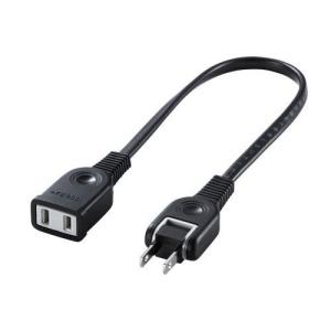 エスコ (ESCO)  EA815GA-92 AC125V/15Ax0.3m 延長コード(スイングプラグ/黒) EA815GA-92｜orangetool