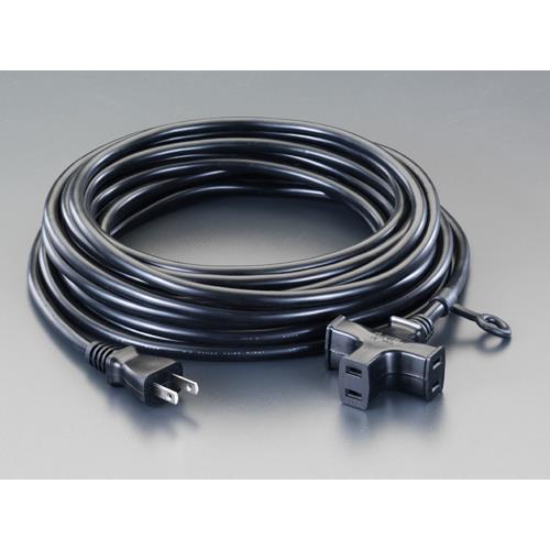 【SALE価格】エスコ (ESCO)  EA815GJ-10 AC125V/15A/ 10m 延長コ...