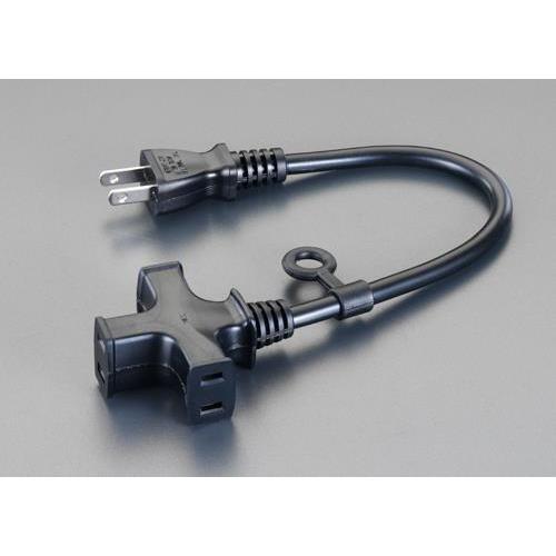 エスコ (ESCO)  EA815GJ-3 AC125V/15A/0.3m 延長コード EA815G...