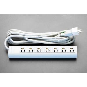 エスコ (ESCO)  EA815GL-38A AC125V/15Ax 5m タップ(7口・ヌケドメ・マグネット付) EA815GL-38A｜orangetool