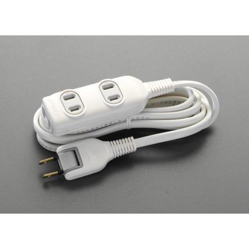 エスコ (ESCO)  EA815GL-51 AC125V/15Ax 1m タップ(3口) EA81...
