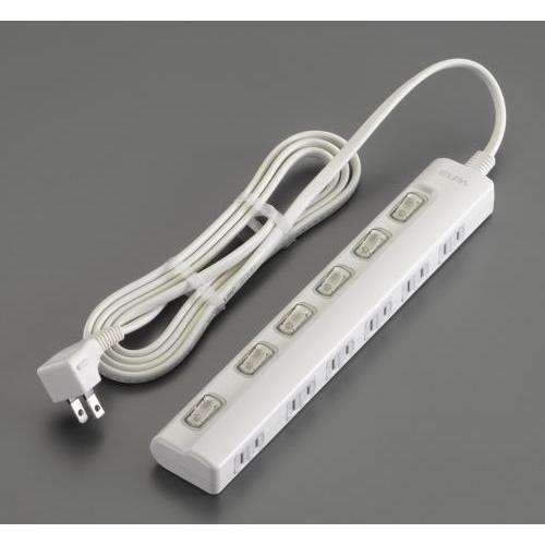 【SALE価格】エスコ (ESCO)  EA815GL-58A AC125V/15Ax 2m タップ...