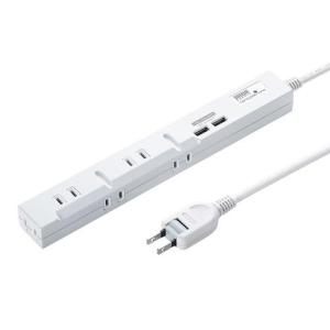 エスコ (ESCO)  EA815GM-207AA AC125V/14Ax3m タップ(USB充電ポート付) EA815GM-207AA｜orangetool