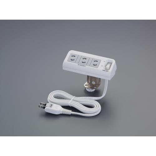 【SALE価格】エスコ (ESCO)  EA815GM-210 AC125V/15A タップ(3口/...