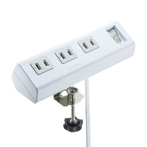 エスコ (ESCO)  EA815GM-211 AC125V/15A タップ(6口/一括スイッチ付/...