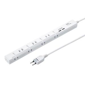 エスコ (ESCO)  EA815GM-217 AC125V/14Ax2.0m タップ(USB充電ポート付) EA815GM-217｜orangetool