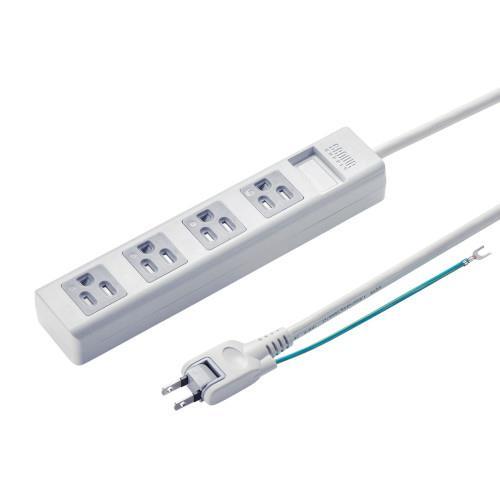 エスコ (ESCO)  EA815GM-251 AC125V/15Ax2.5m タップ(4口/3P/...