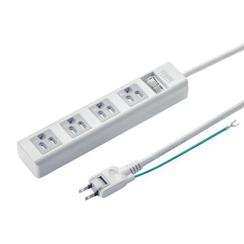 エスコ (ESCO)  EA815GM-253 AC125V/15Ax2.5m タップ(4口/3P/...