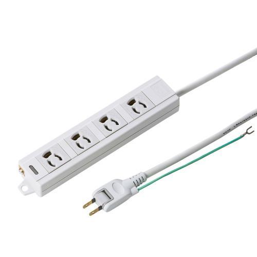 【SALE価格】エスコ (ESCO)  EA815GM-296 AC125V/15Ax 3m タップ...