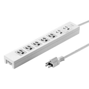 エスコ (ESCO)  EA815GM-302 AC125V/15Ax5m タップ(7口/3P/5口一括スイッチ付) EA815GM-302｜orangetool