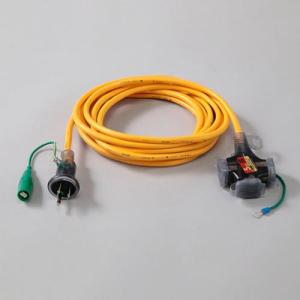 【SALE価格】エスコ (ESCO)  EA815GS-5A 15A x 5m 延長コード(防塵キャップ・アース付) EA815GS-5A｜orangetool