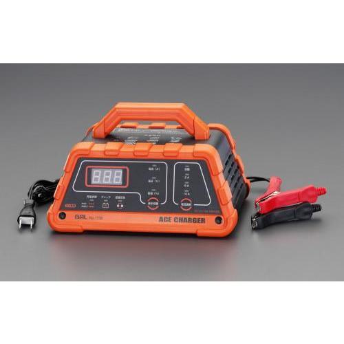 【SALE価格】エスコ (ESCO)  EA815YA-6A AC100V 自動充電器 EA815Y...