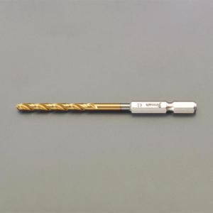 エスコ (ESCO)  EA824BR-2 2.0mm ドリルビット(チタンコート/六角軸) EA824BR-2｜orangetool