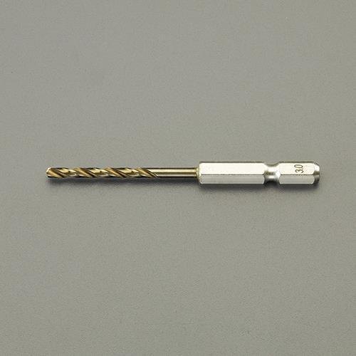 【SALE価格】エスコ (ESCO)  EA824DJ-3.3 3.3mm ドリルビット(1/4&quot;六...
