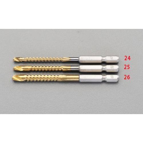 【SALE価格】エスコ (ESCO)  EA824JB-25 5.0x 95mm ジグソードリル(H...