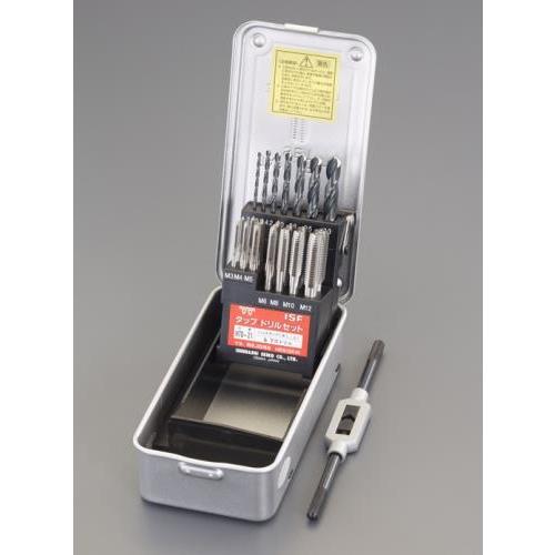【SALE価格】エスコ (ESCO)  EA829 M 3-M12mm タップドリルセット(ISO)...