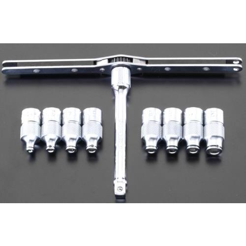 【SALE価格】エスコ (ESCO)  EA829A 3/8&quot;DR/M 1-M12 タップホルダーセ...