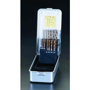 【SALE価格】エスコ (ESCO)  EA829AL M3 - M12 タップ & ドリルセット(スパイラル・Co HSS) EA829AL｜orangetool