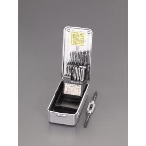 【SALE価格】エスコ (ESCO)  EA829AM M3 - M12 タップ・ドリルセット EA829AM｜orangetool