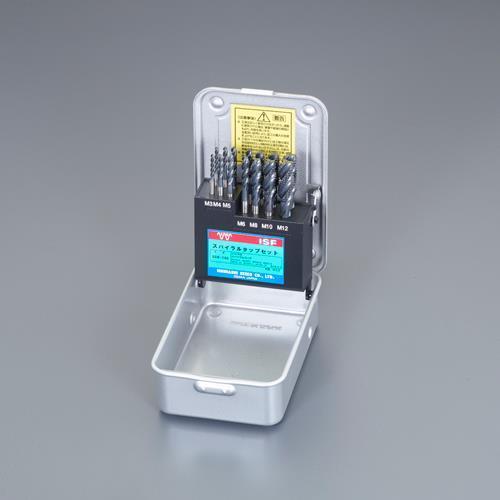 【SALE価格】エスコ (ESCO)  EA829DS-1 M3-M12 スパイラルタップセット(H...