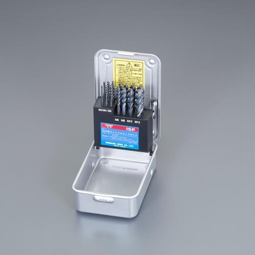 【SALE価格】エスコ (ESCO)  EA829DS-6 M3-M12 スパイラルタップセット(S...