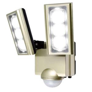 【SALE価格】エスコ (ESCO)  EA864CB-162A AC100V/ 8.0W LEDセンサーライト(2灯) EA864CB-162A｜orangetool