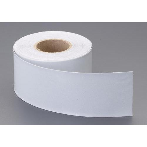 エスコ (ESCO)  EA911AR-48 50mmx10m/0.4mm 反射シート(シルバー) ...