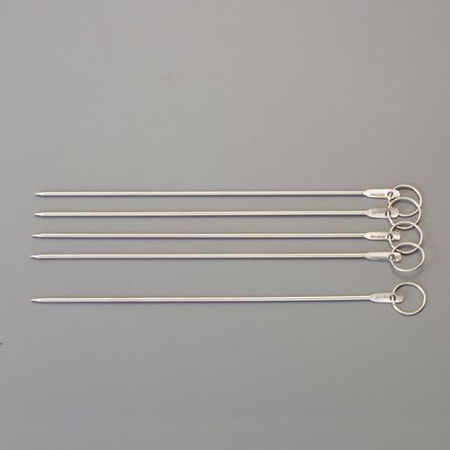 エスコ (ESCO)  EA912GA-23 185mm バーベキュー丸串(ステンレス製/5本) E...