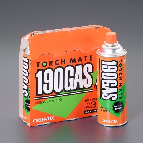 【SALE価格】エスコ (ESCO)  EA913BC-230A 190g LPガス(3本) EA9...