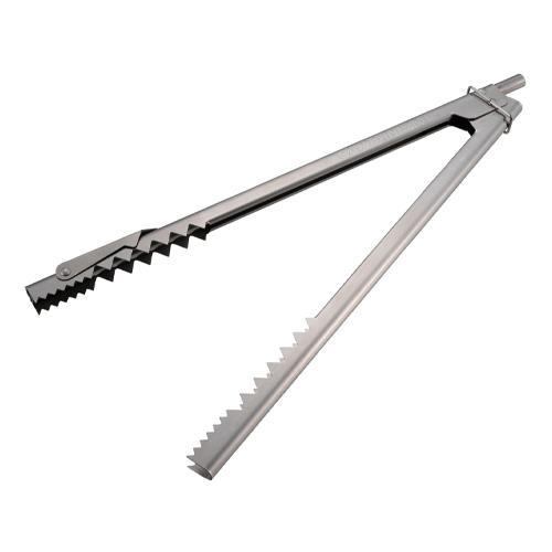 エスコ (ESCO)  375mm 炭バサミ(火吹き機能付/ステンレス) EA913LF-21 (4...