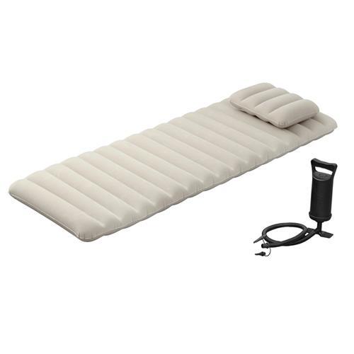 エスコ (ESCO)  EA915DB-126 720x1930x130mm エアーベッド(まくら付...