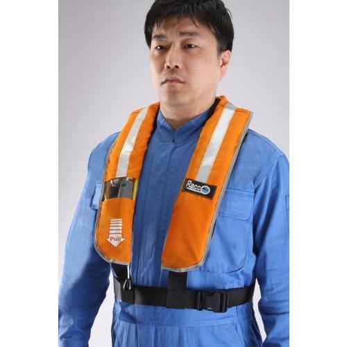 エスコ (ESCO)  EA915DE-1 自動拡張ライフベスト(救命衣) EA915DE-1