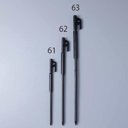 【SALE価格】エスコ (ESCO)  EA915DL-63 φ12x500mm ペグ(スチール製/...